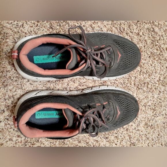 Women's Hoka One One Gaviota 2 Dark Shadow/Lantana Mesh - Picture 3 of 6